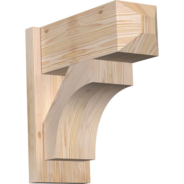 Ekena Millwork Westlake Smooth Craftsman Outlooker, Douglas Fir, 7 1/2"W x 18"D x 18"H OUT08X18X18WTL04SDF - main